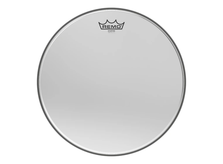 Remo CR-0014-00- Ambassador Starfire Drumhead - Chrome, 14" 