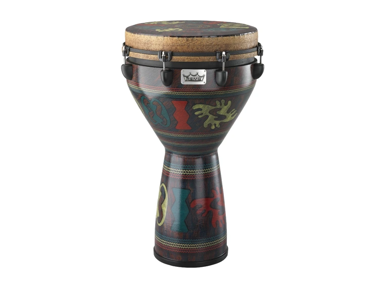 Remo DJ-0014-24- Mondo Djembe Drum Adinkra, 14" 