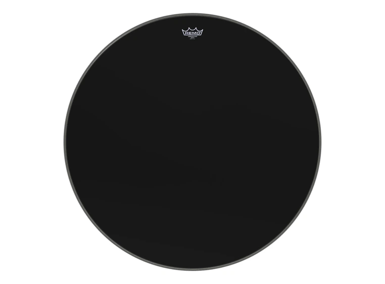 Remo ES-1030-00- Ambassador Ebony Bass Drumhead, 30" 