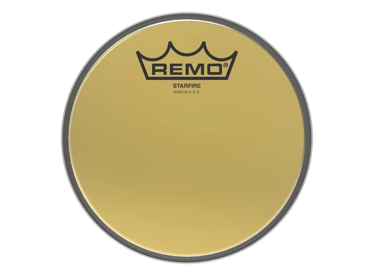 Remo GD-0006-00- Ambassador Starfire Drumhead - Gold, 6" 