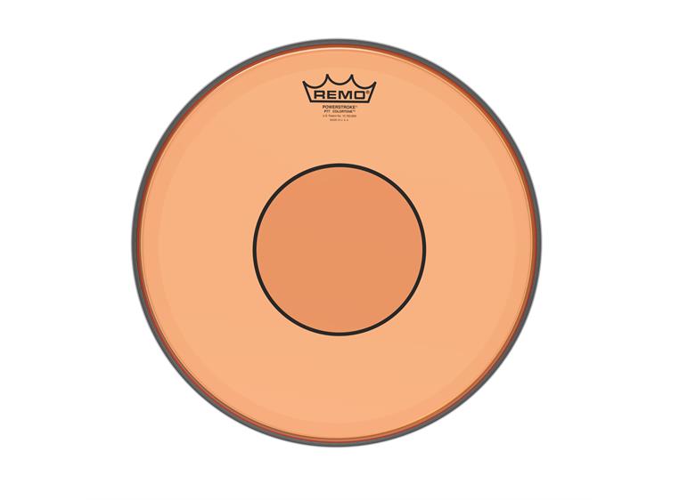Remo P7-0313-CT-OG Powerstroke 77 Colortone Orange Drumhead, 13"
