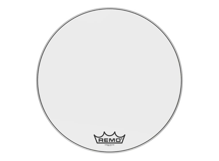 Remo PM-1026-PP- Powermax Ultra White Pipe Band Drumhead, 26" 