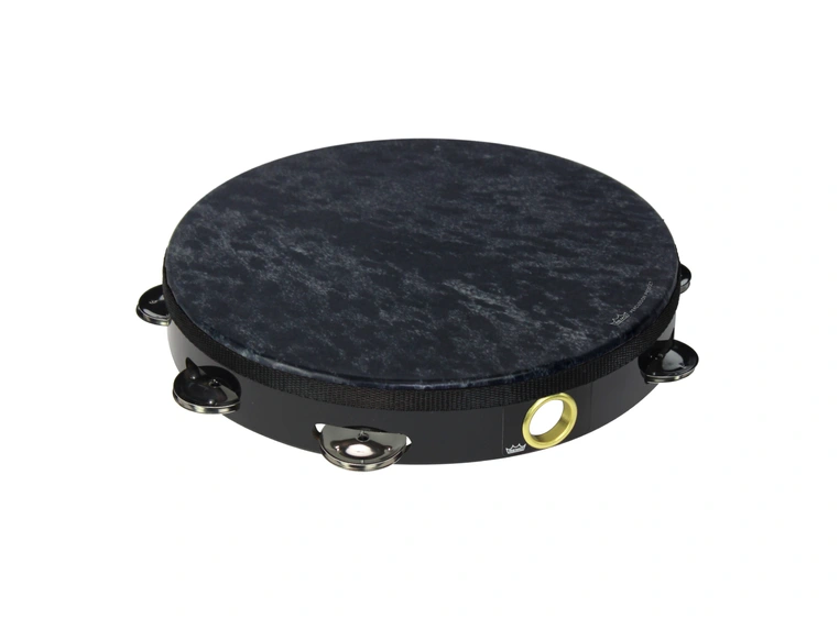 Remo TA-8110-70-SD015 Wild Tambourine Skyndeep Black, 10" 