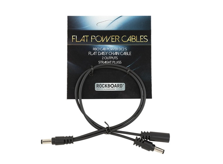 RockBoard Flat Daisy Chain Cable Straight - 2 Outputs 