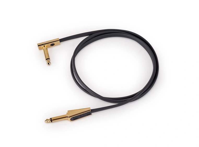 RockBoard Flat Patch Looper/Switcher Connector Cable, Gold Series - 100 cm 