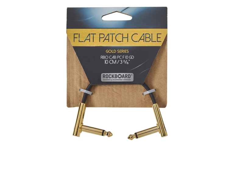 RockBoard Gold Series Flat Patch Cable 10 cm 