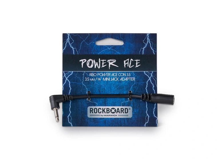 RockBoard Mini Jack Converter 2.1x5.5mm barrel plug - 3.5 mm jack plug 