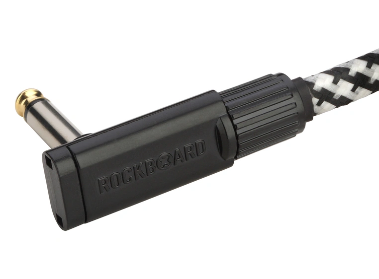 RockBoard Salt&Pepper Tweed Series Flat Patch Cable - 60 cm 