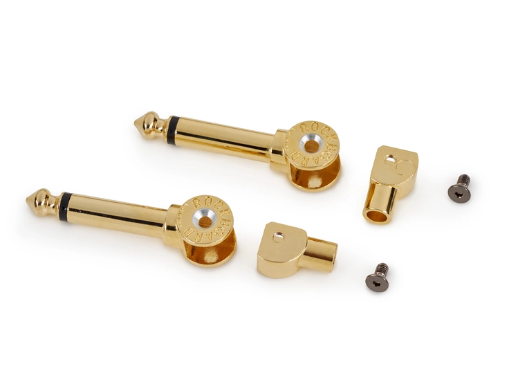 RockBoard Solderless Patch Cable Set PatchWorks, + 10 Plugs, 300 cm, Gold 