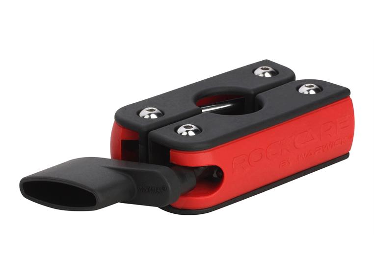 RockCare MultiTool (Metric / Red) 3-In-1 Set with String Winder for Guitar & Bass