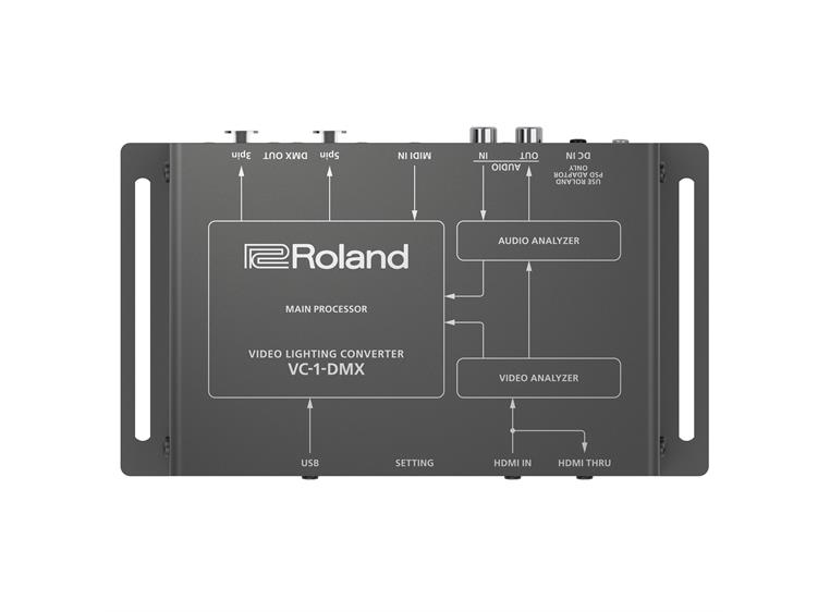 Roland VC-1-DMX Automatisk lys kontroll