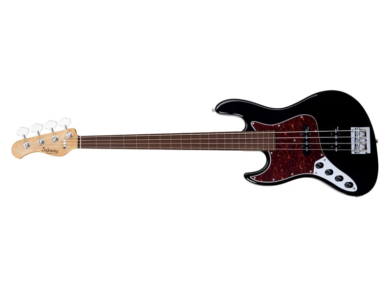 Sadowsky 21 Fret Vintage JJ Bass 4 BK SHP CH Act.2way JJ PU OKU FL w/Lines LH 