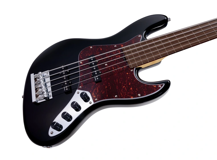 Sadowsky 21 Fret Vintage JJ Bass 5 BK SHP CH Act.2way JJ PU OKU FL w/Lines 