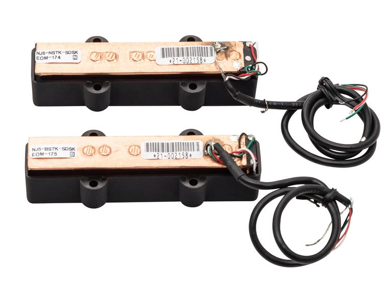 Sadowsky J/J-Style Bass Pickup Set NC,StackedCoil,5String-Bridge & Neck 