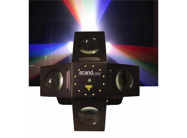 Scandlight DJ LED Ruby 66W LED Effektlys