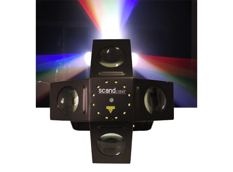Scandlight DJ LED Ruby 66W LED Effektlys 