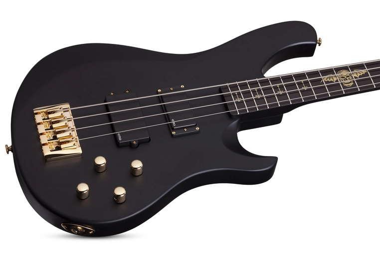 Schecter Johnny Christ Bass (SBK) Satin Black 