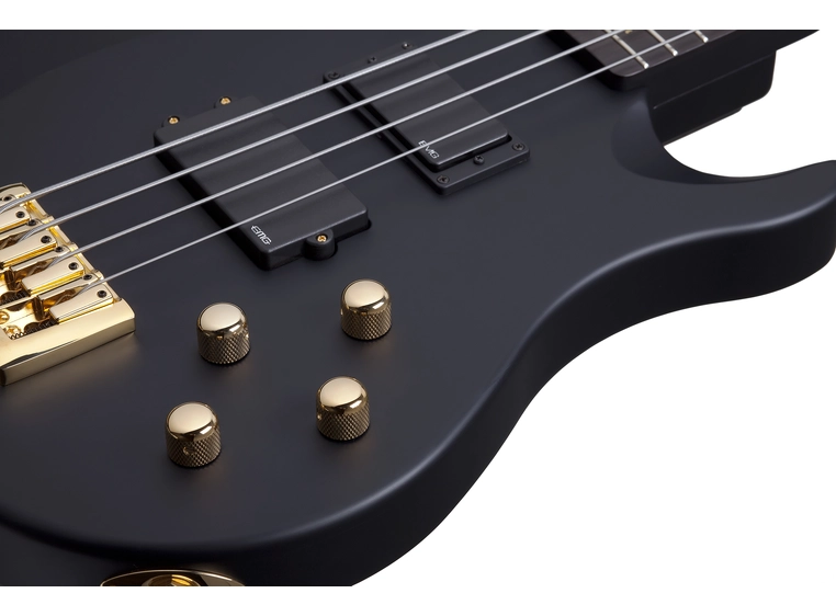 Schecter Johnny Christ Bass (SBK) Satin Black 