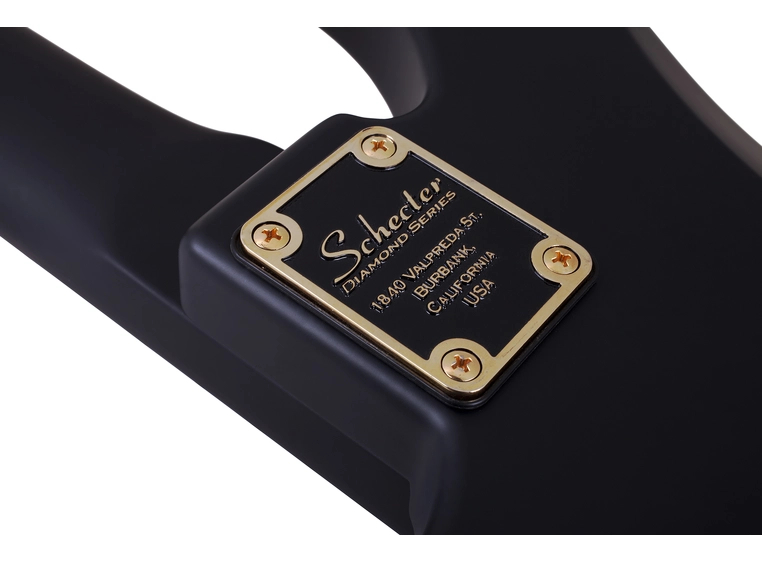 Schecter Johnny Christ Bass (SBK) Satin Black 