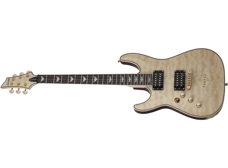 Schecter Omen Extreme-6 LH Gloss Natural Venstrehendt 