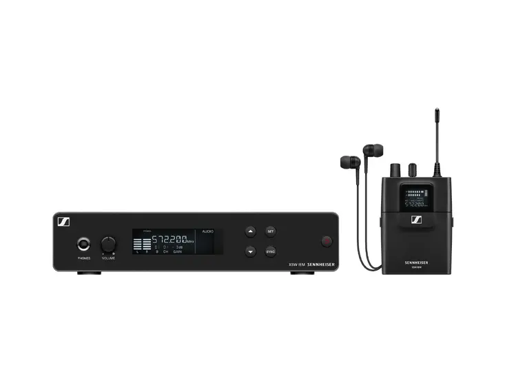 Sennheiser XSW IEM Komplett sett * C-range (662-686 MHz) *Kunderetur 