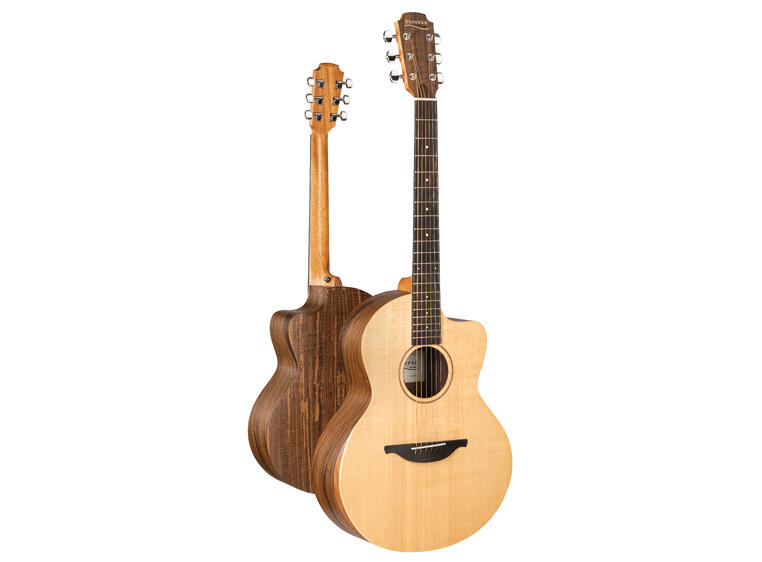 Sheeran Guitars S-04 w/pickup Figured Walnut back - Sitka Spruce top
