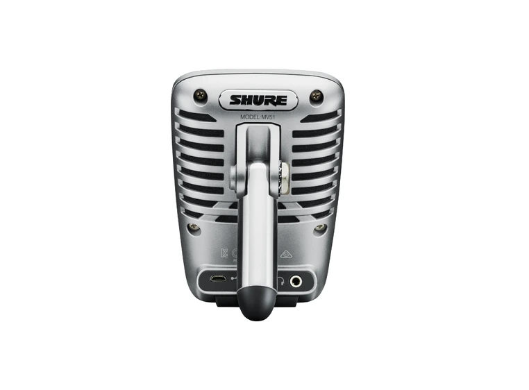 Shure MV51 Condenser Microphone Cardioid, USB Connector 