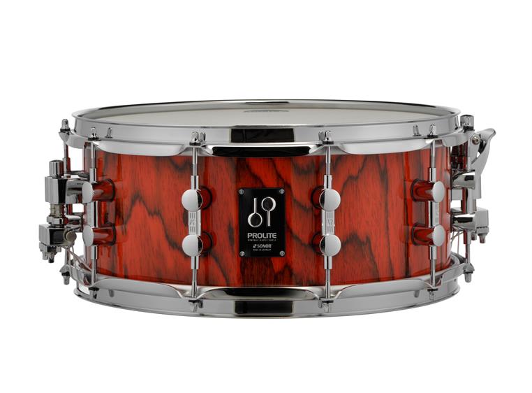 Sonor ProLite 1406 SDWD Fiery Red Snare Drum 14" x 6", Guß-Spannreifen