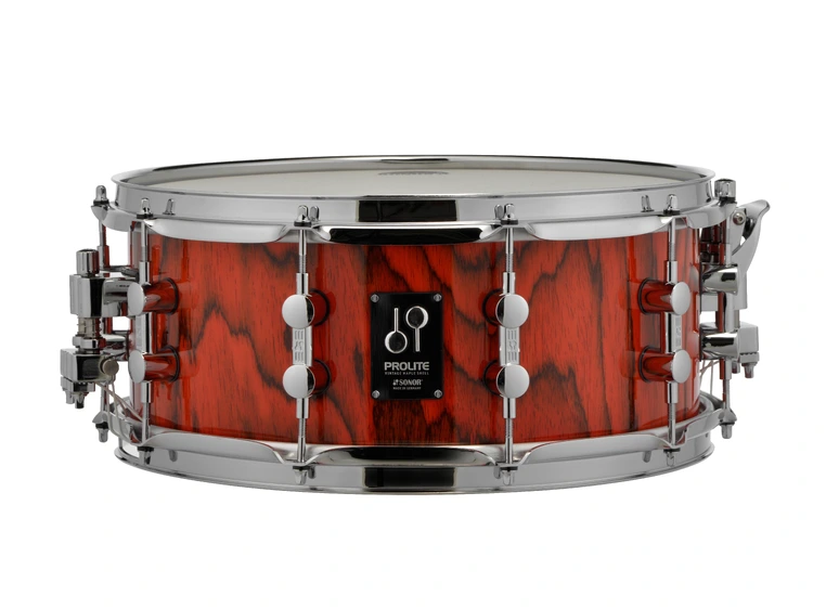 Sonor ProLite 1406 SDWD Fiery Red Snare Drum 14&quot; x 6&quot;, Gu&#223;-Spannreifen 