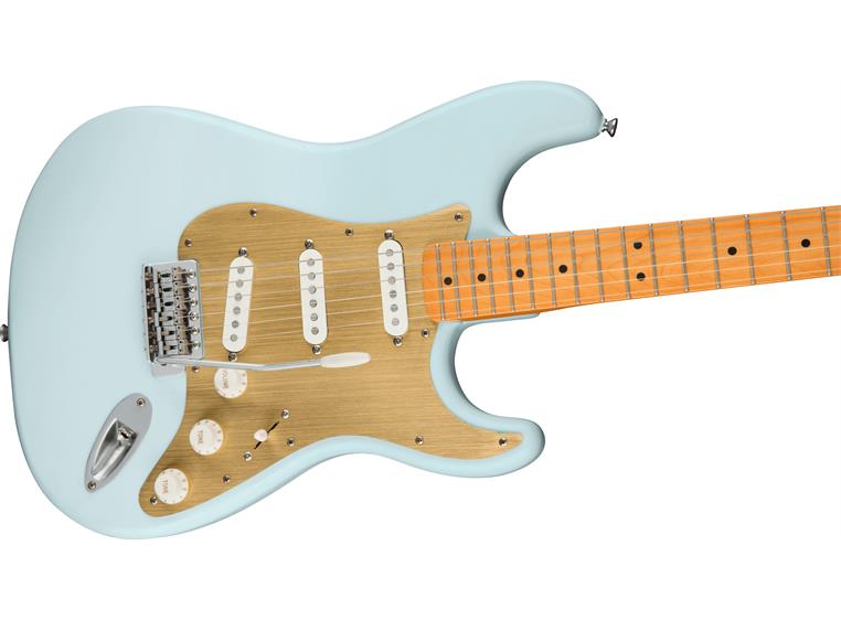 Squier 40th Ann Stratocaster Vintage Edition, Satin Sonic Blue