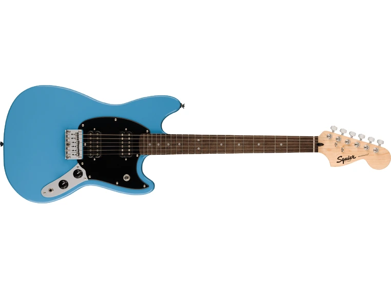 Squier Sonic Mustang HH, Laurel Black Pickguard, California Blue 