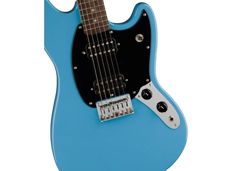 Squier Sonic Mustang HH, Laurel Black Pickguard, California Blue 