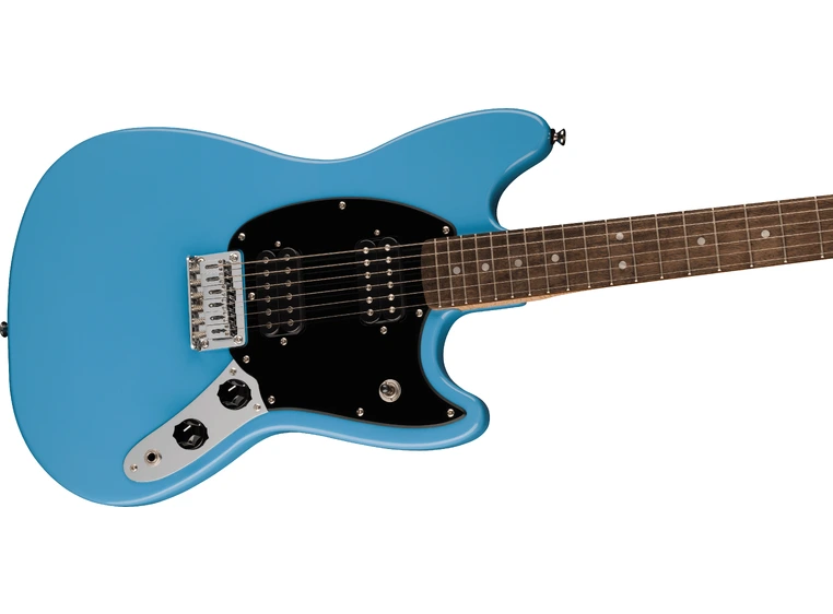 Squier Sonic Mustang HH, Laurel Black Pickguard, California Blue 