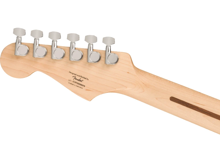 Squier Sonic Stratocaster HT H White Pickguard, Flash Pink 