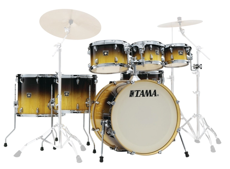 Tama CL72RSP-GLP Superstar Classic MA 7-del Shell-kit, GlossLacebark Pine Fade 