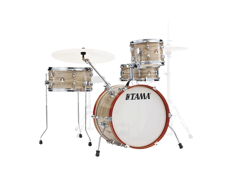 Tama LJK48S-CMW 4-dels Shellpack 18,10,14,13sn, Cream Marble Wrap 
