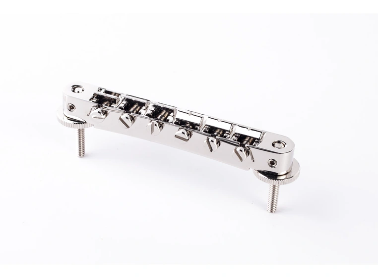 TonePros AVR2P N - Tune-O-Matic Bridge (Vintage ABR-1 Replacement) - Nickel 