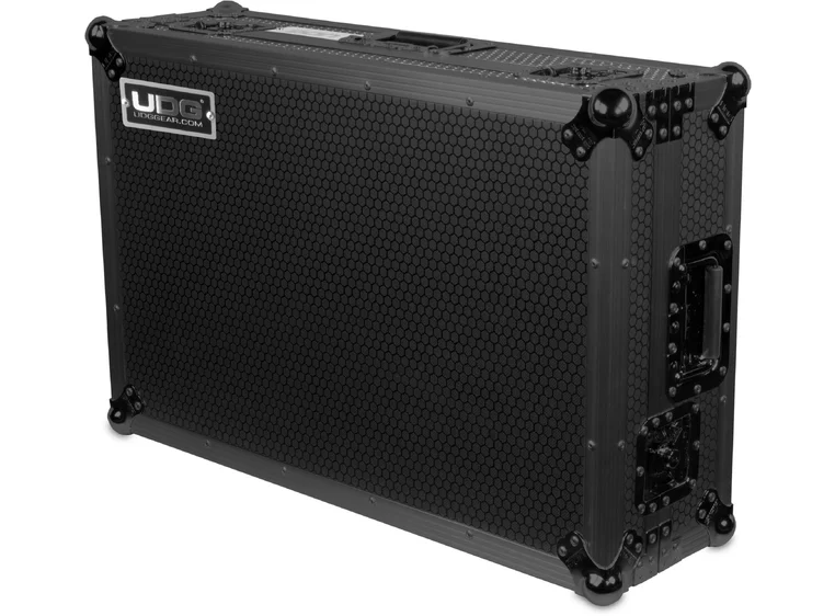 UDG Gear Ultimate Flight Case Denon DJ SC Live 4 Black Plus Wheels 