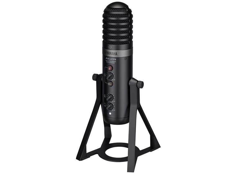 Yamaha AG01 Live Streaming USB Mikrofon in Black