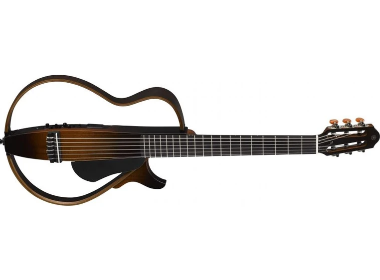 Yamaha SLG200N Nylon Silent Guitar Tobacco Brown Sunburst Finish 