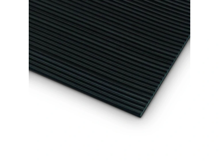 Adam Hall Accessories 85900 B Fine Rib Rubber Mat Black 1 x 8 m 
