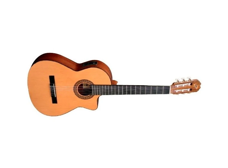 Admira JUANITA-EC Klassisk gitar med mik, cutaway 