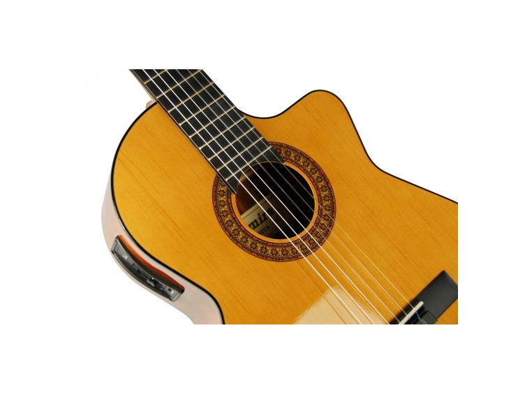 Admira JUANITA-EC Klassisk gitar med mik, cutaway 