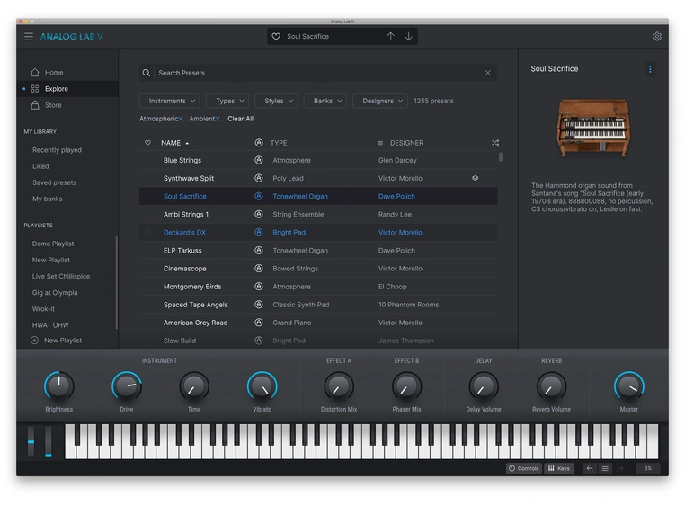 Arturia Analog Lab V Software bundle (Download) 