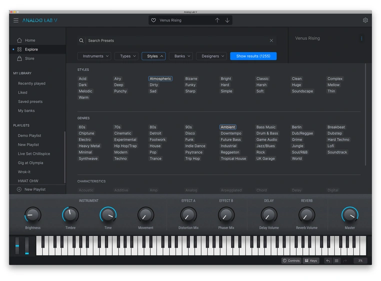 Arturia Analog Lab V Software bundle (Download) 