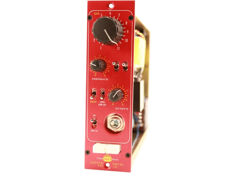 Chandler Limited Little Devil Preamp Mikrofonforsterker i 500 serien 