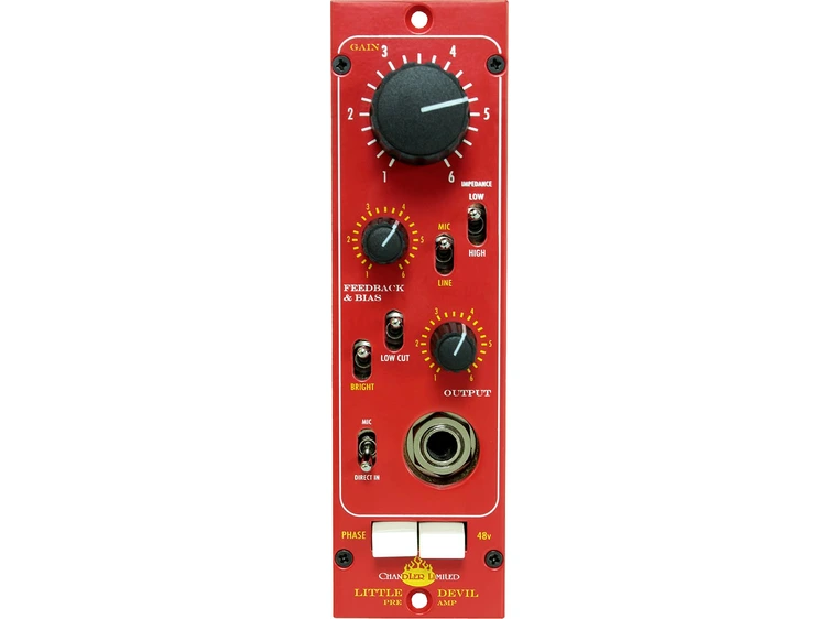 Chandler Limited Little Devil Preamp Mikrofonforsterker i 500 serien 