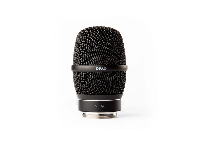 DPA 2028 Supercardioid Vocal Mic SL1 Adapter (Shure/Sony/Lectro.), Black 