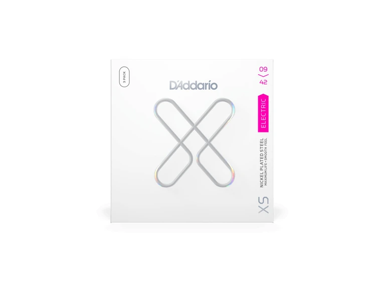 D'Addario XSE0942-3P XS Coated (009-042), 3-pakning 