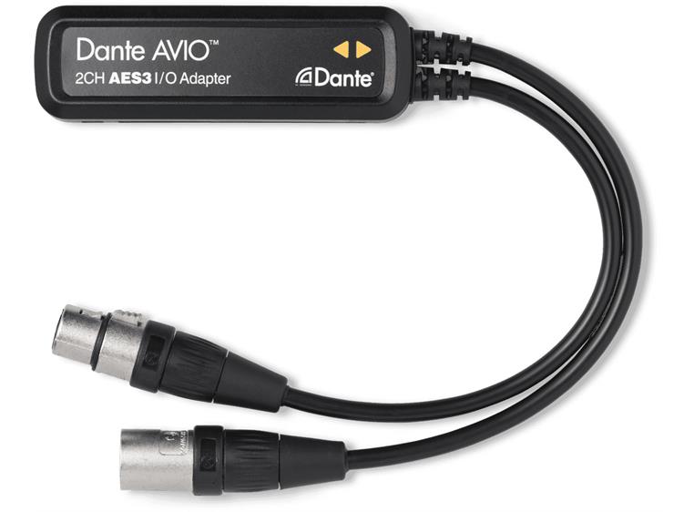 Dante SDA ADP-AES3-AU-2X2 Dante AES3 adaptor 2 channels in/out